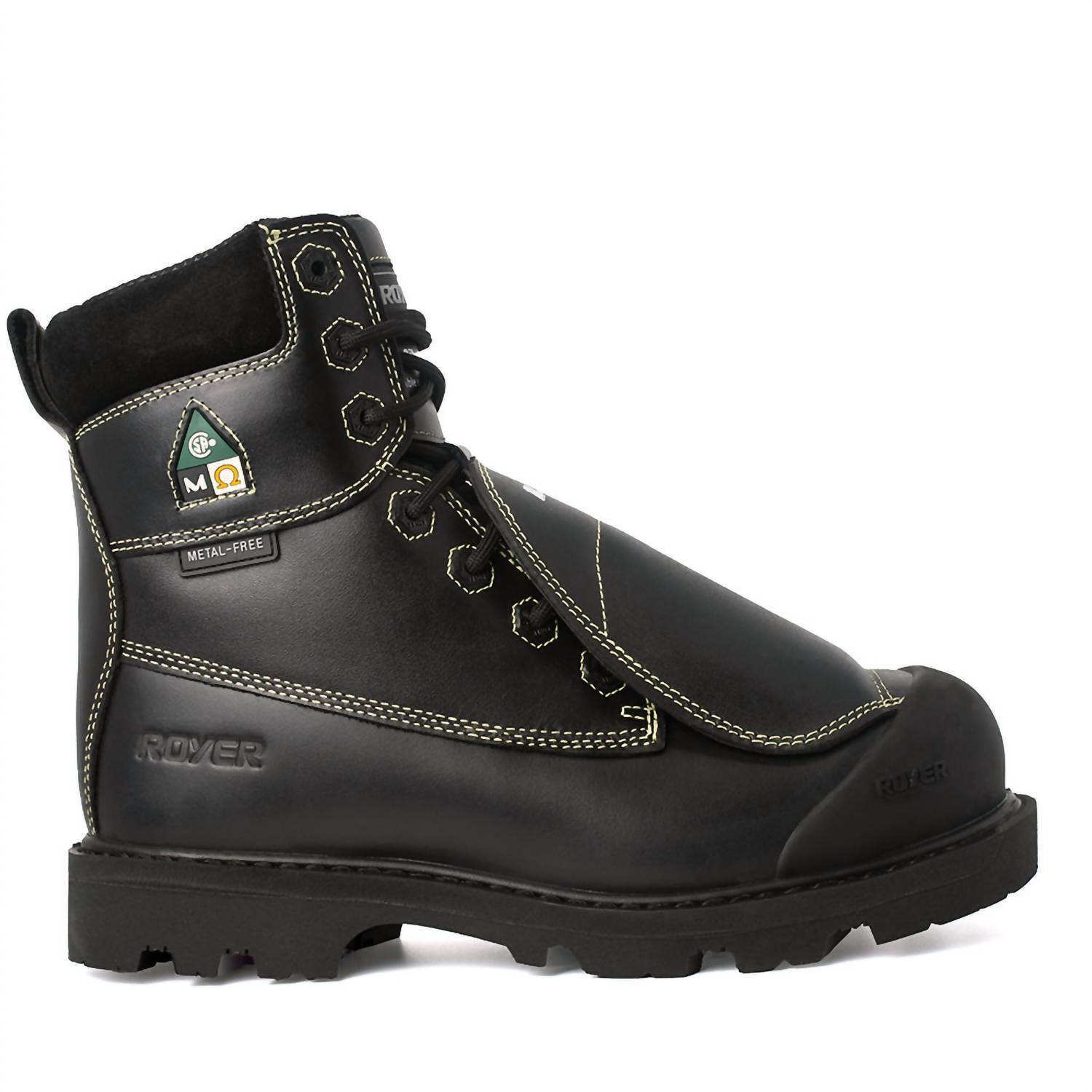 New Royer Men's Flx Realflex Work Boots In Black